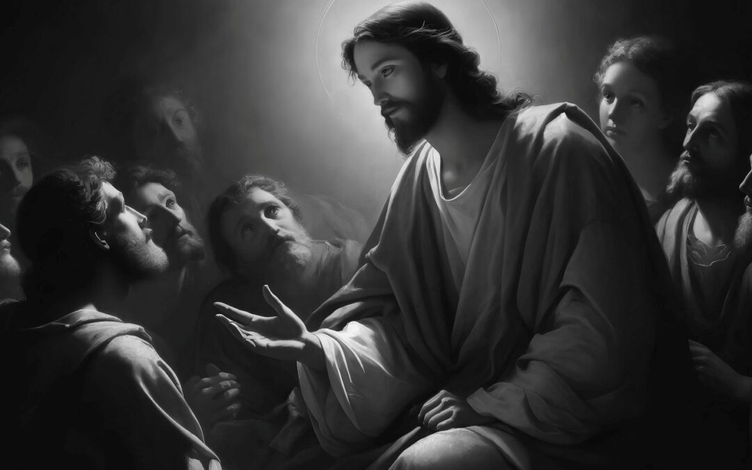 Jesus teaches his Disciples
